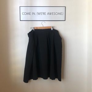 ModCloth black skirt- lined w pockets!